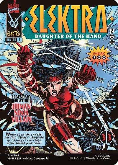 Elektra  Daughter of the Hand  Borderless   395|5|0|0.00