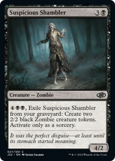 Suspicious Shambler (Jumpstart 2022) Medium Play