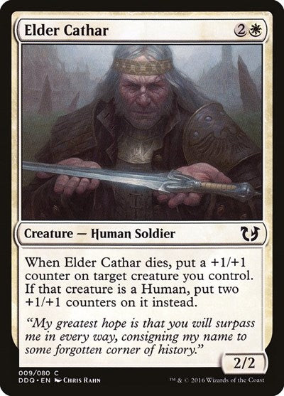 Elder Cathar (Duel Decks: Blessed vs Cursed) Light Play