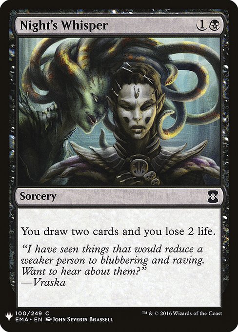 Night's Whisper (Mystery Booster) Near Mint