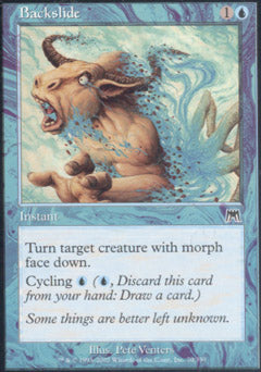 Backslide (Onslaught) Light Play Foil
