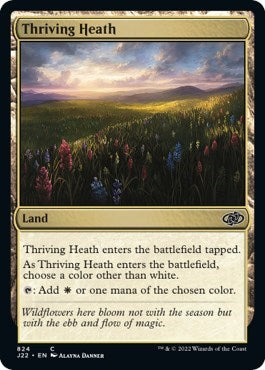 Thriving Heath (Jumpstart 2022) Medium Play