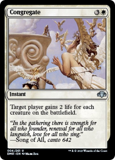 Congregate (Dominaria Remastered) Near Mint