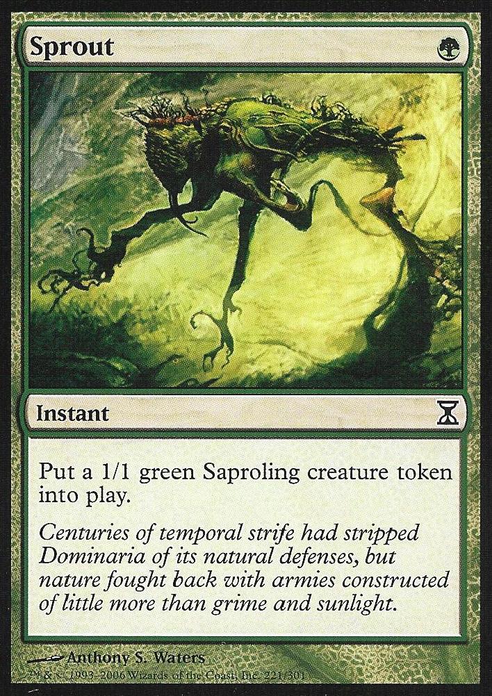 Sprout (Time Spiral) Near Mint Foil