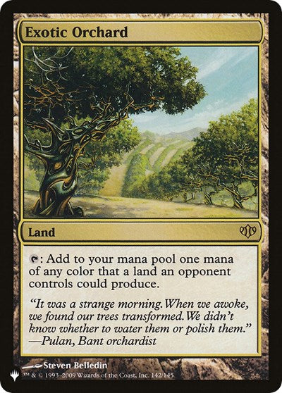 Exotic Orchard (Secret Lair Commander: From Cute to Brute) Near Mint