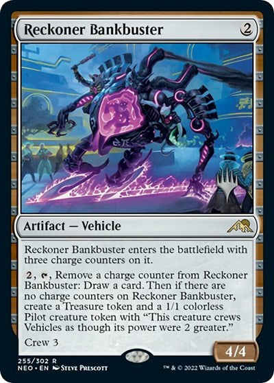 Reckoner Bankbuster (Promo Pack: Kamigawa: Neon Dynasty) Near Mint