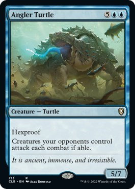 Angler Turtle (Commander Legends: Battle for Baldur's Gate) Light Play
