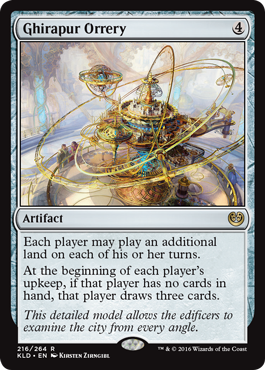 Ghirapur Orrery (Kaladesh) Light Play Foil