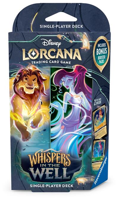 Lorcana: Whispers in the Well Starter Deck (Amber and Emerald)