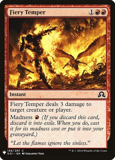 Fiery Temper|1|0|0.00