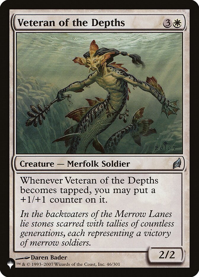 Veteran of the Depths (The List) Near Mint