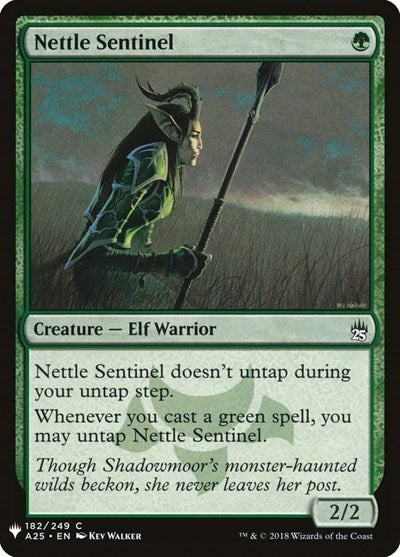 Nettle Sentinel (Mystery Booster) Near Mint
