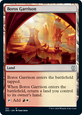 Boros Garrison (Commander 2020 Zendikar Rising) Light Play