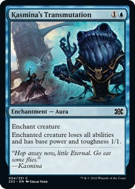 Kasmina's Transmutation (Double Masters 2022) Near Mint Foil