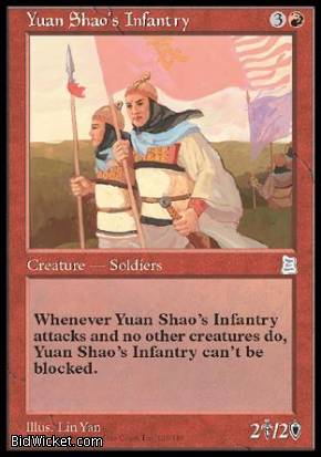 Yuan Shao's Infantry (Portal Three Kingdoms) Near Mint