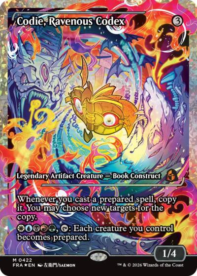 Codie  Ravenous Codex  Showcase   Fracture Foil|1|0|0.00