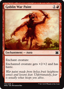 Goblin War Paint (Modern Masters 2015) Near Mint Foil