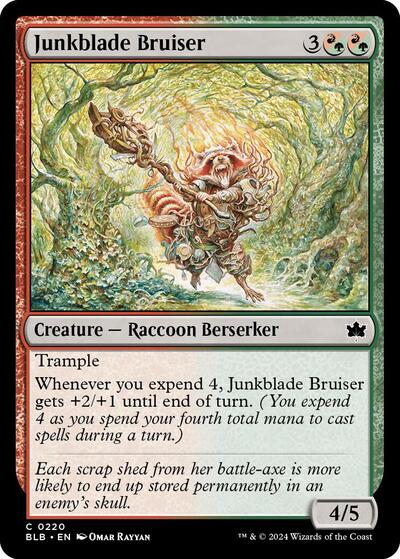 Junkblade Bruiser (Bloomburrow) Light Play