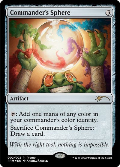 Commander's Sphere (Promos: WPN and Gateway) Near Mint Foil
