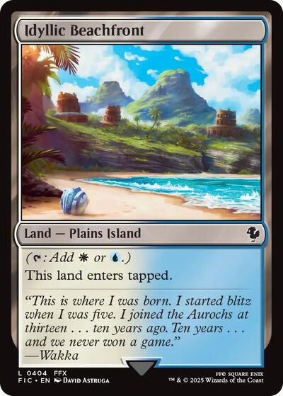 Idyllic Beachfront  Surge Foil|1|0|0.00