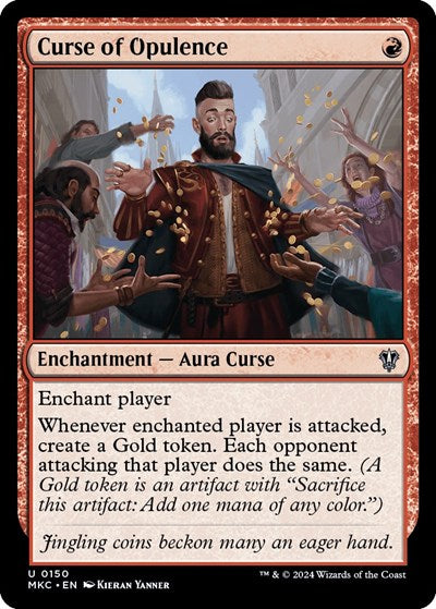 Curse of Opulence (Commander: Murders at Karlov Manor) Near Mint