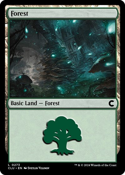 Forest (0273) (Ravnica: Clue Edition) Near Mint