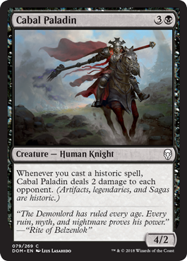 Cabal Paladin (Dominaria) Light Play