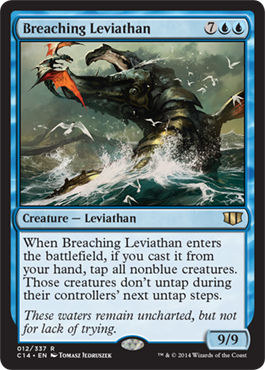 Breaching Leviathan (Commander 2014 Edition) Heavy Play
