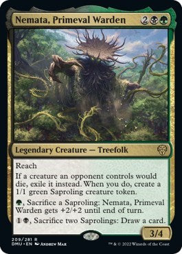 Nemata, Primeval Warden (Dominaria United) Medium Play Foil