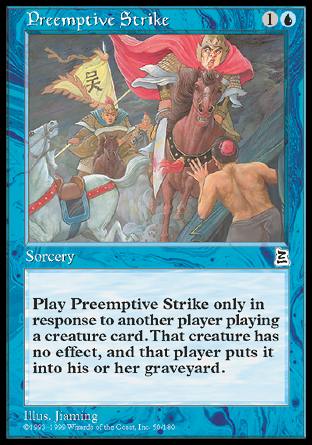 Preemptive Strike (Portal Three Kingdoms) Near Mint