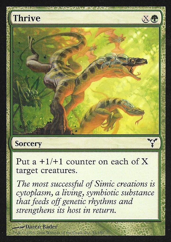 Thrive (Dissension) Medium Play Foil
