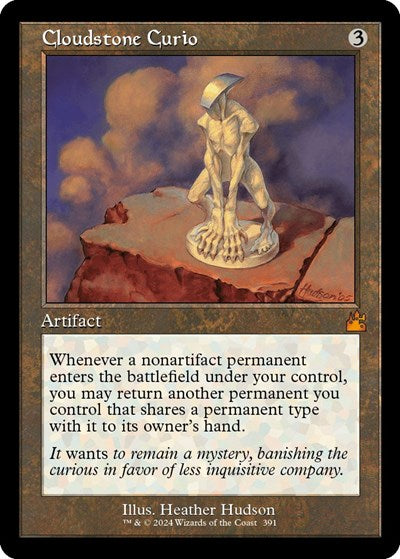 Cloudstone Curio (Retro Frame) (Ravnica Remastered) Heavy Play