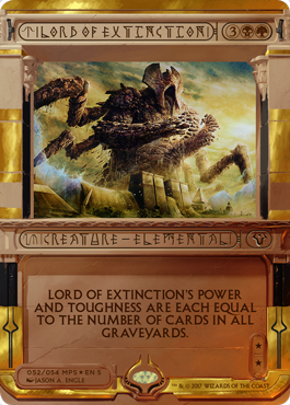 Lord of Extinction (Amonkhet Invocations) Light Play Foil