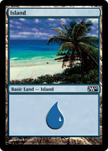 Island (237) (Magic 2010 Core Set) Light Play