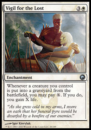 Vigil for the Lost (Scars of Mirrodin) Medium Play