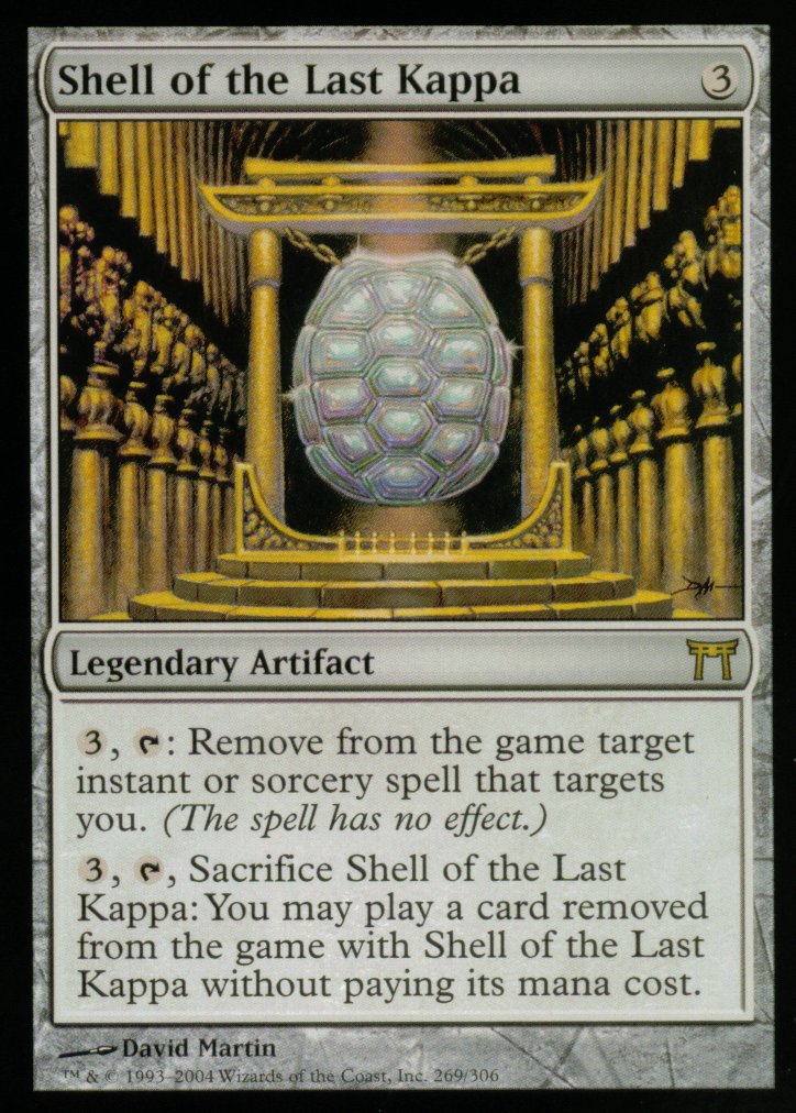 Shell of the Last Kappa (Champions of Kamigawa) Near Mint