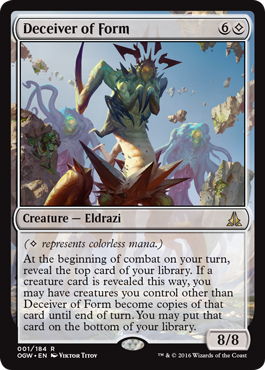 Deceiver of Form (Oath of the Gatewatch) Near Mint
