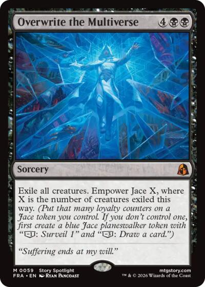 Overwrite the Multiverse (Reality Fracture) Near Mint