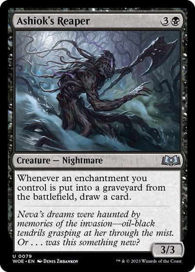 Ashiok's Reaper (Wilds of Eldraine) Medium Play
