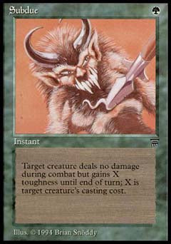 Subdue (Legends) Light Play