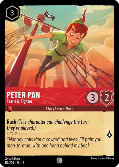 Peter Pan - Fearless Fighter (The First Chapter) Near Mint