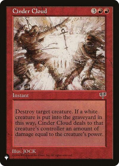 Cinder Cloud (The List) Near Mint
