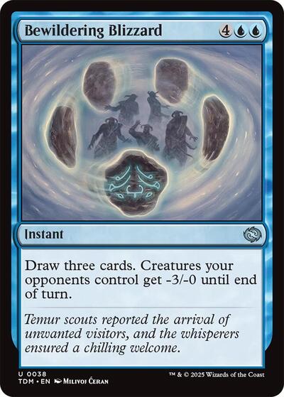 Bewildering Blizzard (Tarkir: Dragonstorm) Near Mint