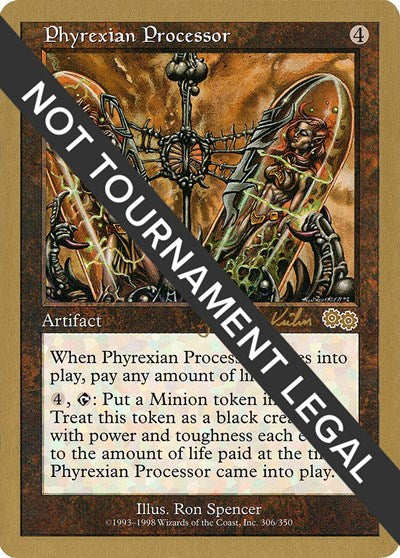Phyrexian Processor - 2000 Janosch Kuhn (USG) (World Championship Decks) Near Mint