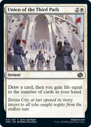 Union of the Third Path (The Brothers' War) Light Play