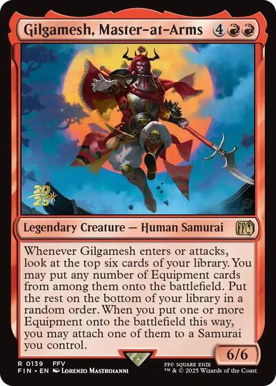 Gilgamesh  Master at Arms|1|0|0.00