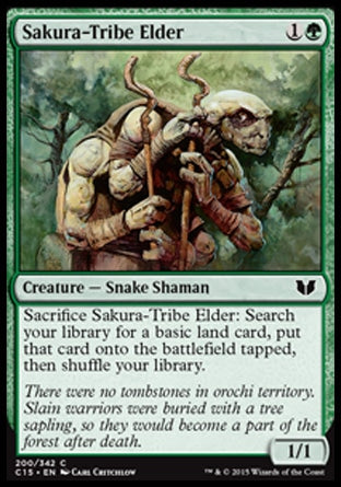 Sakura-Tribe Elder (Commander 2015) Medium Play