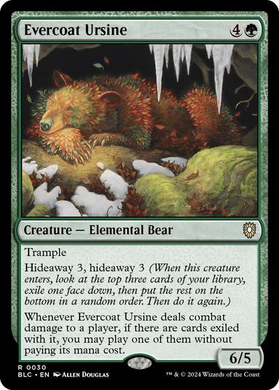 Evercoat Ursine (Commander: Bloomburrow) Light Play