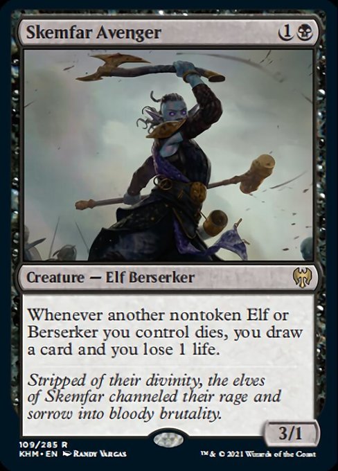 Skemfar Avenger (Kaldheim) Medium Play Foil