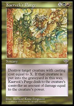 Kaervek's Purge (Mirage) Near Mint